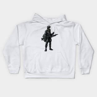 German Para MG42 Gunner Kids Hoodie